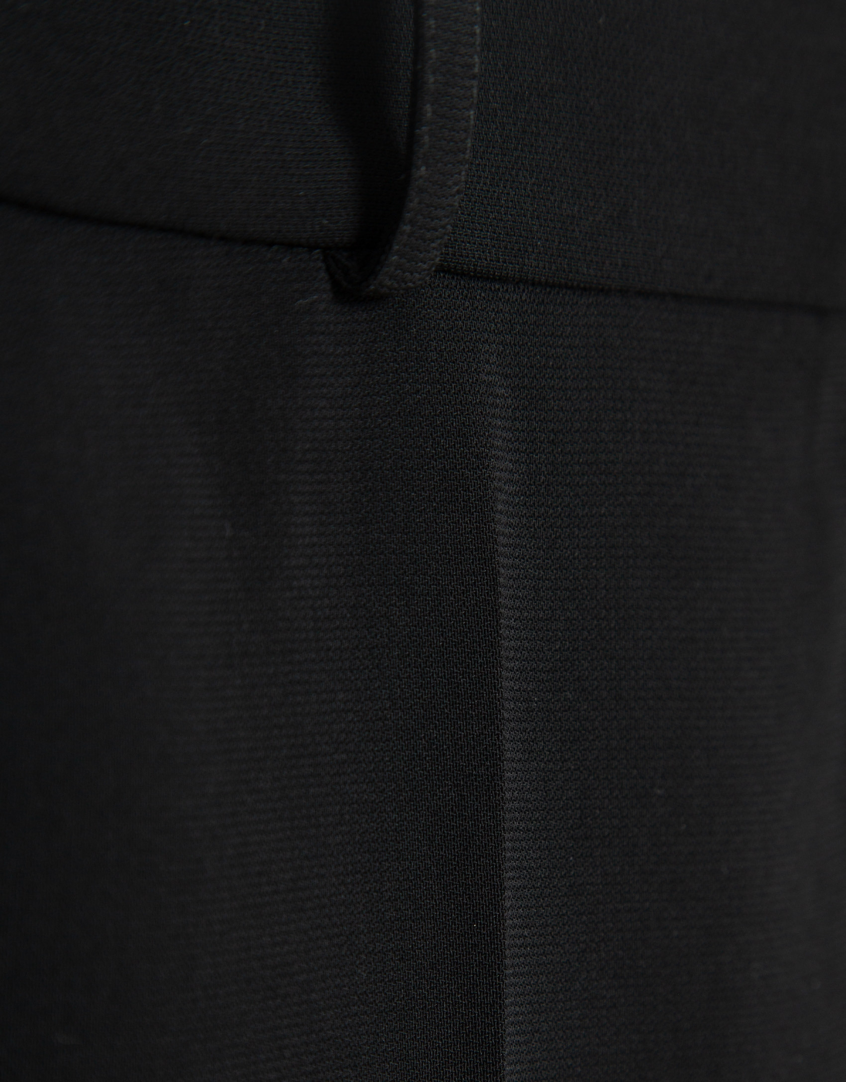 Pantalón recto crepé negro - Mujer - OI2025 | Roberto Verino