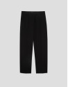 Pantalón recto crepé negro - Mujer - OI2025 | Roberto Verino