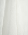 White bamboo shirt with circle jacquard - Woman | Roberto Verino