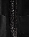 Short black velvet jacket - PREVIEW AW25 | Roberto Verino