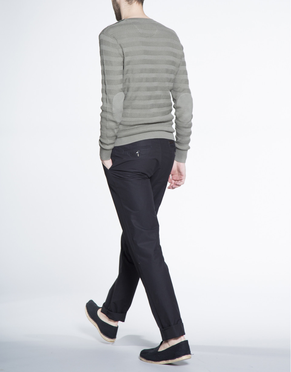Structured knit sweater