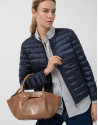 Blue four-pocket down padded jacket - Woman | Roberto Verino