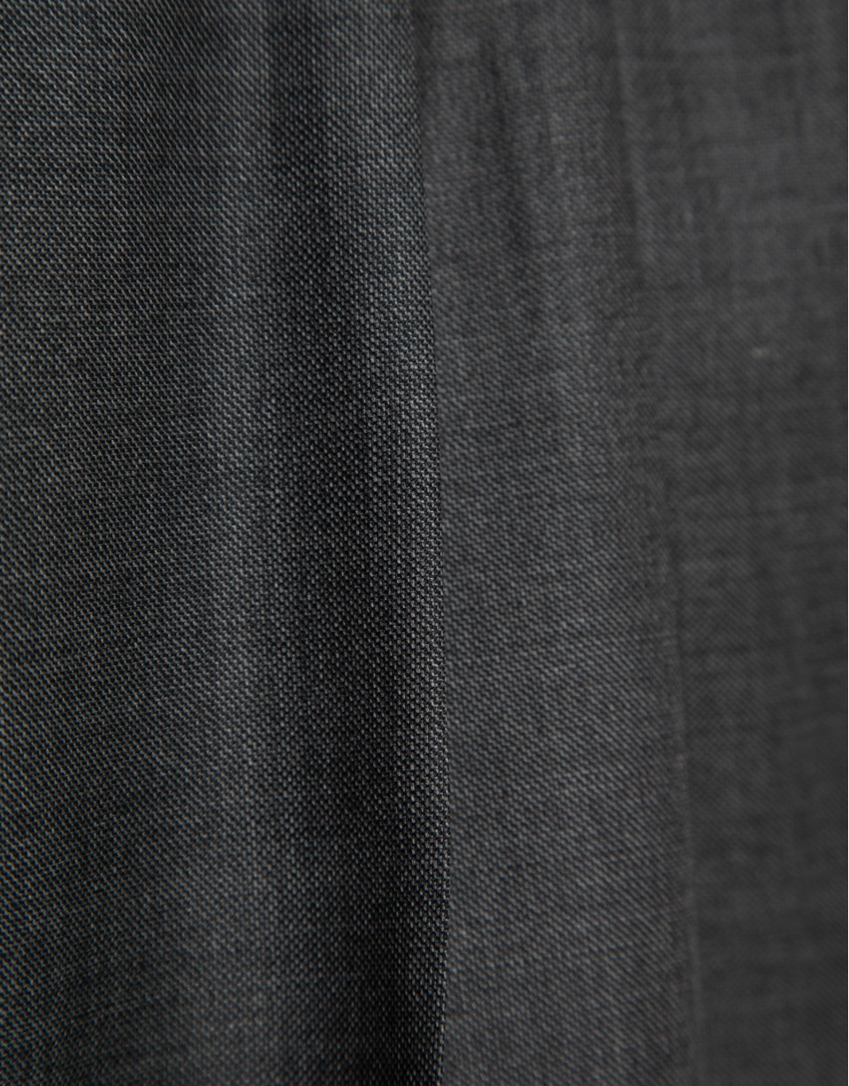 Pantalón pinzas corte masculino lana gris | Roberto Verino