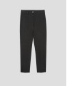 Pantalón punto elástico gris - Mujer - OI2025 | Roberto Verino