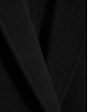Short three-quarter length double-faced black... | Roberto Verino