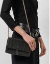 Bolso de mano Aretha Mini Black - Mujer | Roberto Verino