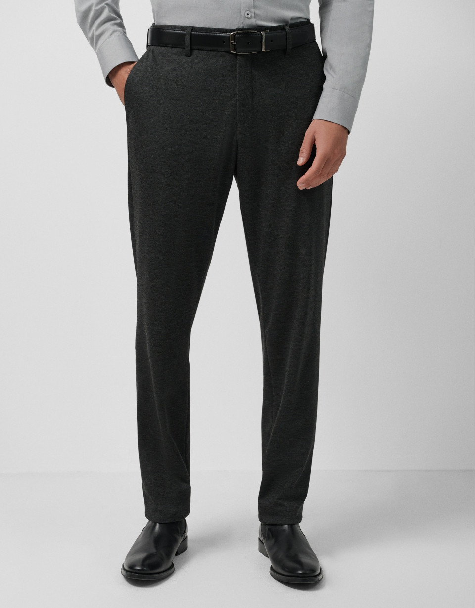 Pantalón separate punto roma gris oscuro | Roberto Verino