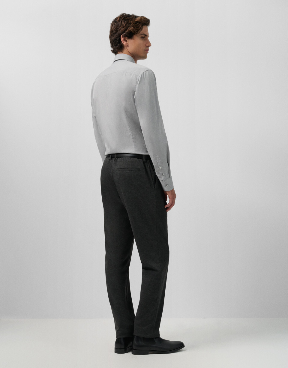 Pantalón separate punto roma gris oscuro | Roberto Verino