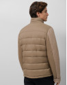 Jacket combined with technical fabric and ... | Roberto Verino