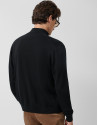 Chaqueta cremallera lisa color negro - Hombre | Roberto Verino