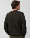 Jersey ochos caqui - Hombre - OI2025 | Roberto Verino