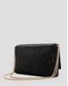 Aretha Maxi Black clutch bag - Woman - SS2026 | Roberto Verino