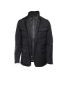 Black casual jacket