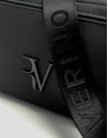 Violeta black nylon shoulder bag - Woman | Roberto Verino