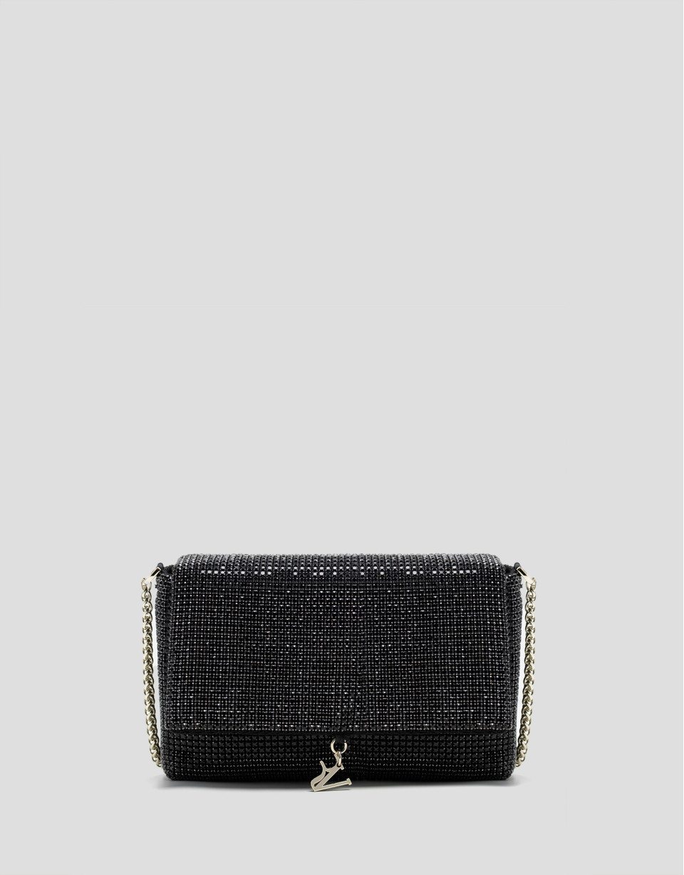 Aretha Mini Black clutch bag - Woman - SS2026 | Roberto Verino