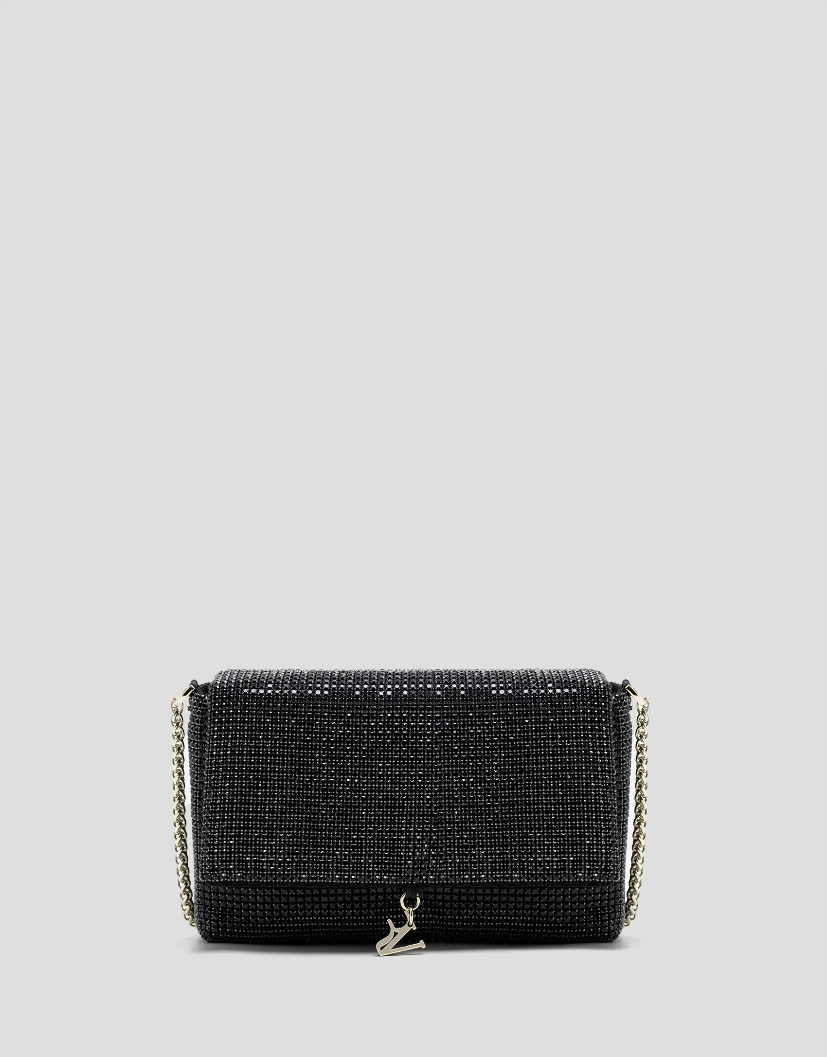 Aretha Mini Black clutch bag - Woman - SS2026 | Roberto Verino