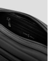 Violeta black nylon shoulder bag - Woman | Roberto Verino