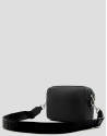 Violeta black nylon shoulder bag - Woman | Roberto Verino