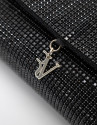 Aretha Mini Black clutch bag - Woman - SS2026 | Roberto Verino