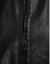 Black nappa leather jacket - Man - SS2025 | Roberto Verino