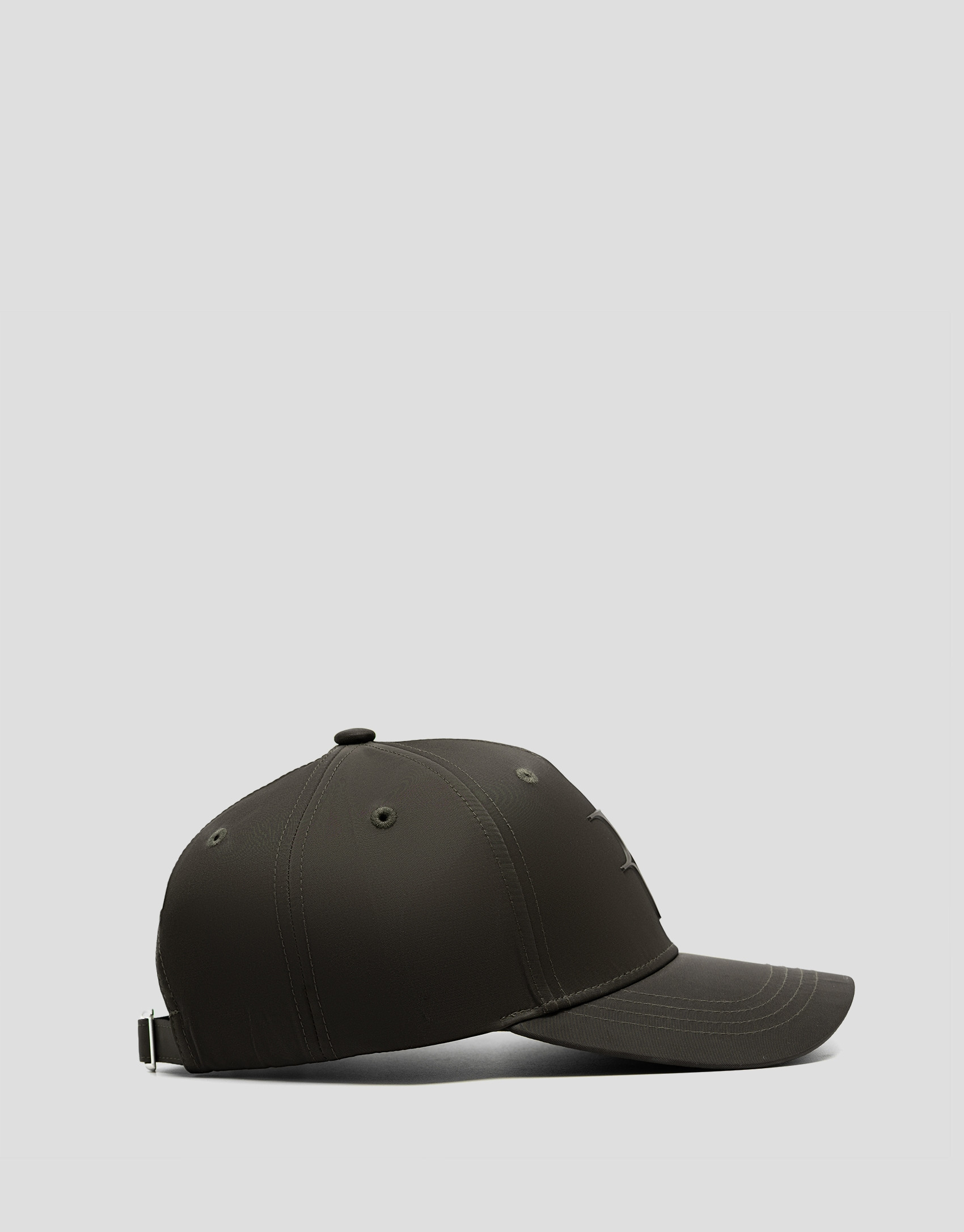 Green nylon visor with embossed logo - Gifts | Roberto Verino