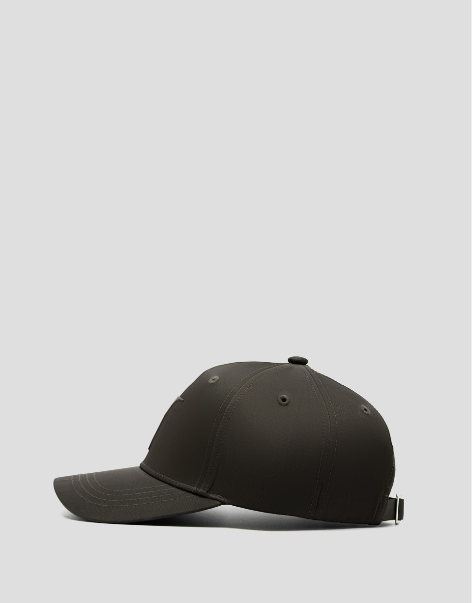 Green nylon visor with embossed logo - Gifts | Roberto Verino