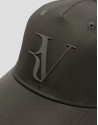 Green nylon visor with embossed logo - Gifts | Roberto Verino