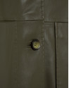 Chaqueta con bolsillos napa verde - Mujer | Roberto Verino