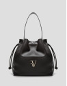 Daniela Hobo shoulder bag in brown leather | Roberto Verino