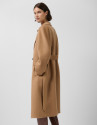 Abrigo largo oversize doble faz cámel - Mujer | Roberto Verino