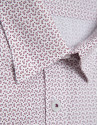 Camisa sport slim ciruela estampado ... | Roberto Verino