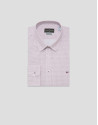 Camisa sport slim ciruela estampado ... | Roberto Verino