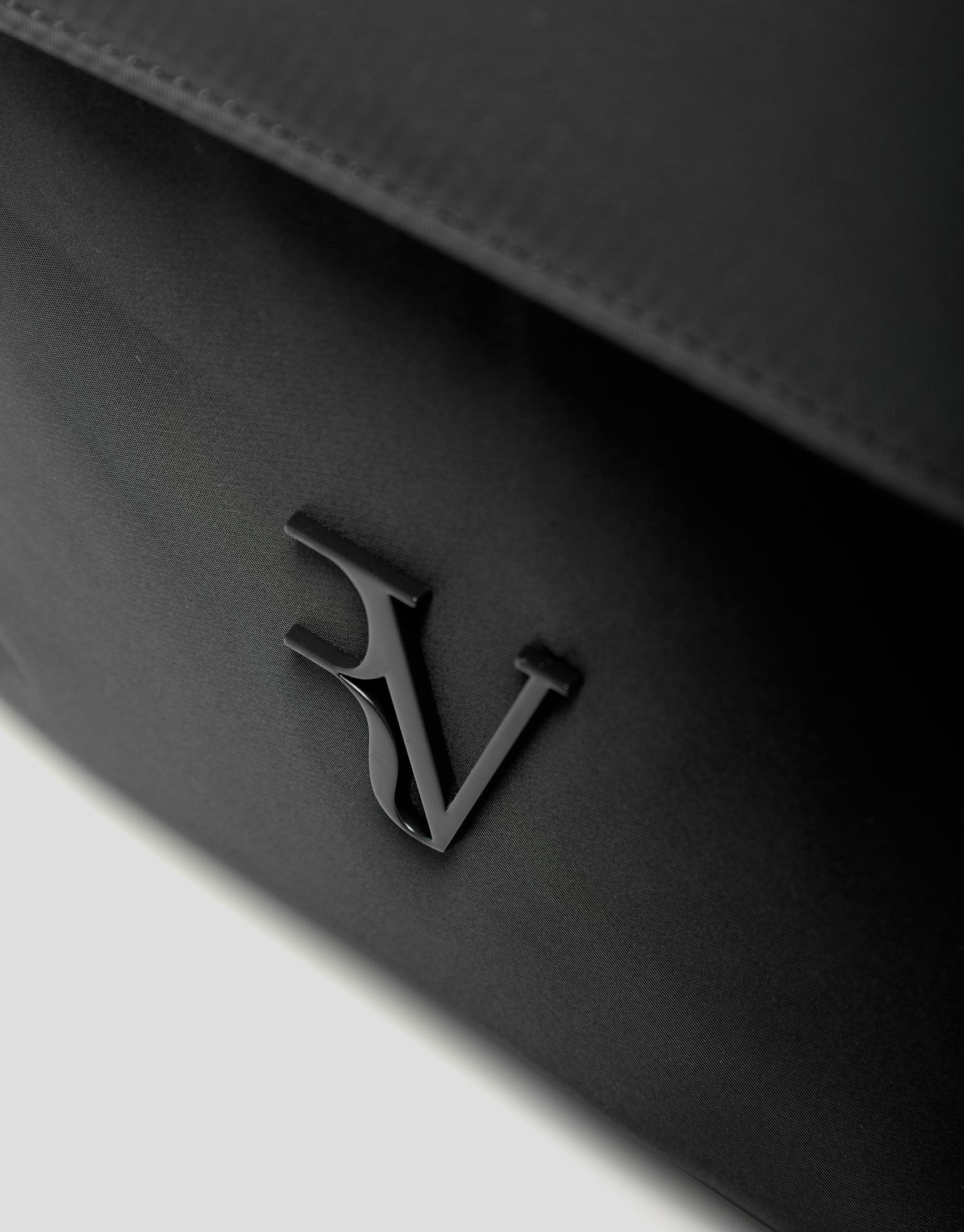 Violeta backpack in black nylon - Woman | Roberto Verino
