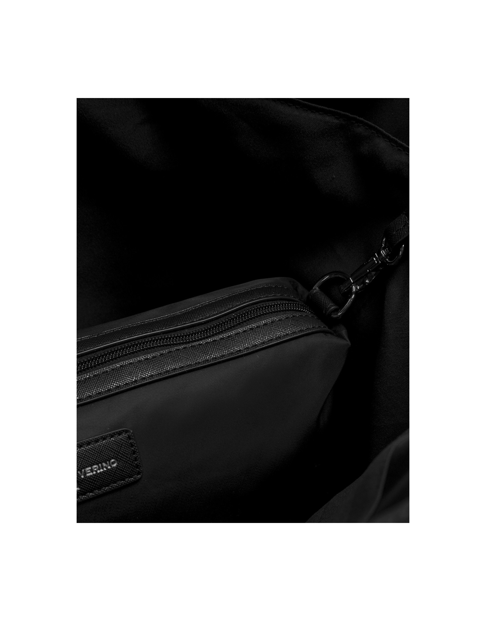 Violeta black nylon shopper bag - Woman | Roberto Verino