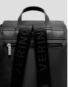 Violeta backpack in black nylon - Woman | Roberto Verino