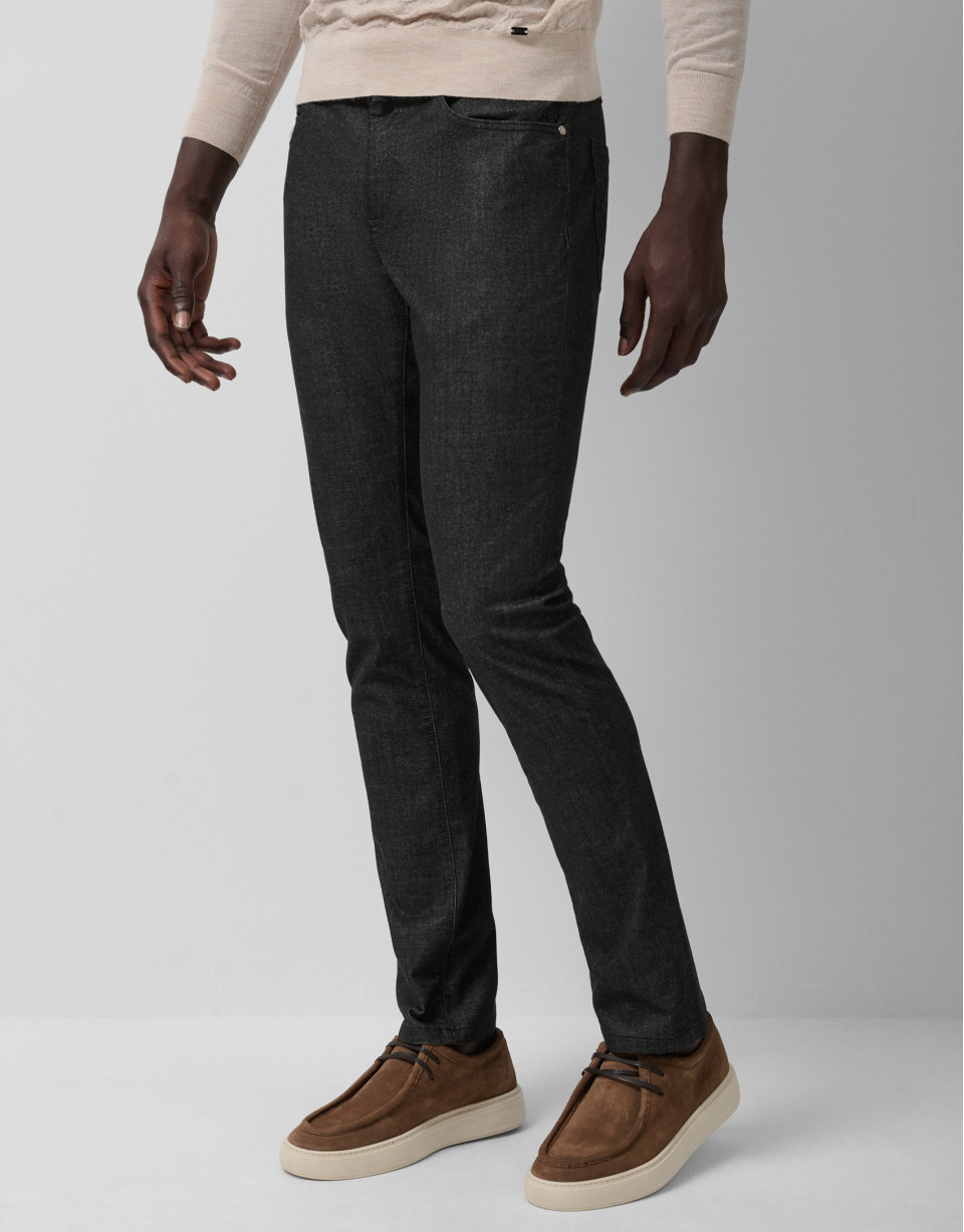 Pantalón vaquero hombre slim gris oscuro | Roberto Verino