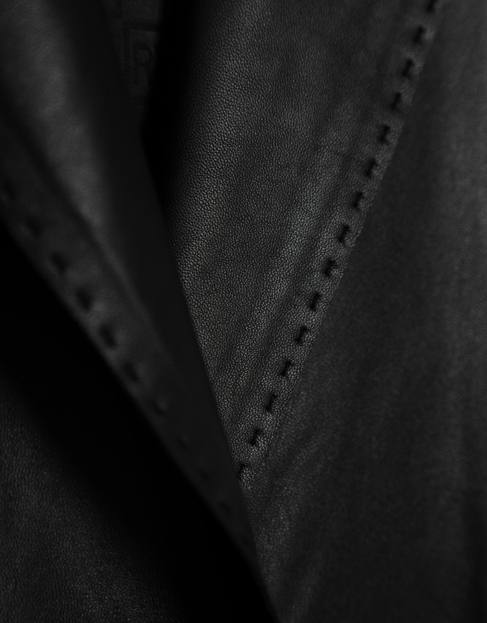 Blazer un botón napa negra - Mujer - OI2025 | Roberto Verino