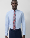 Light blue plain dress shirt - Man - SS2025 | Roberto Verino