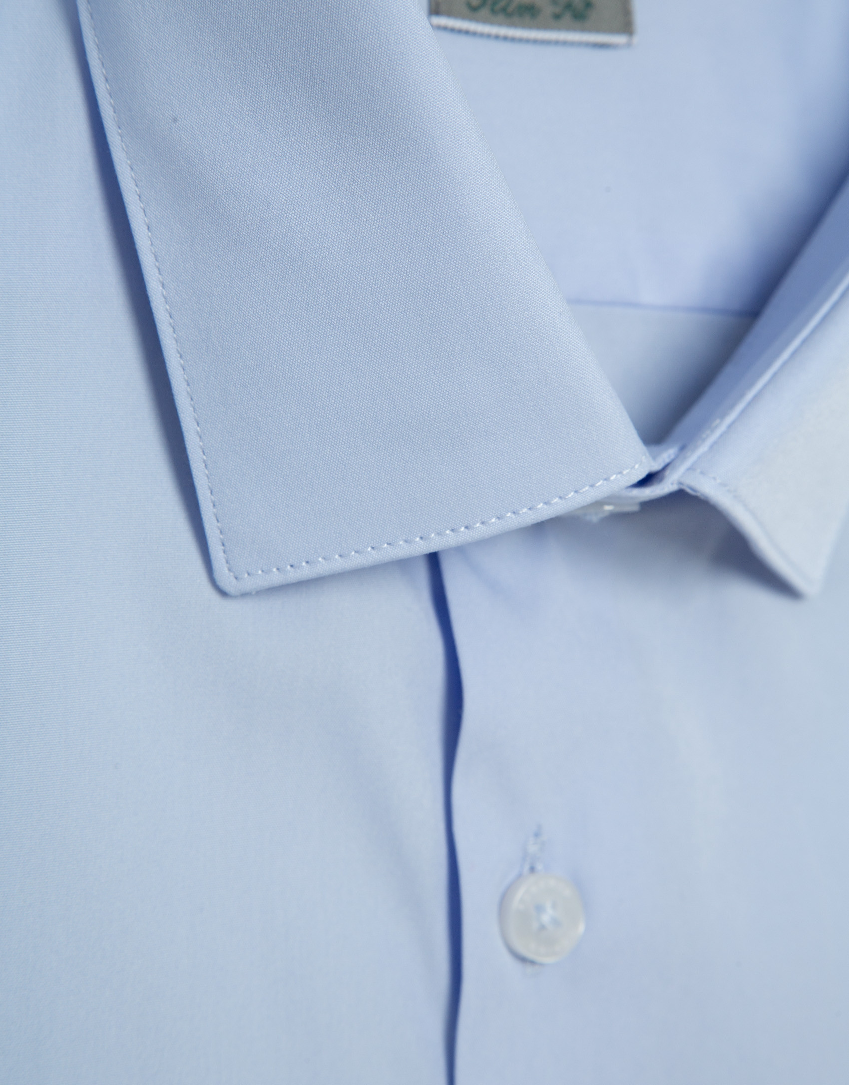 Light blue plain dress shirt - Man - SS2025 | Roberto Verino