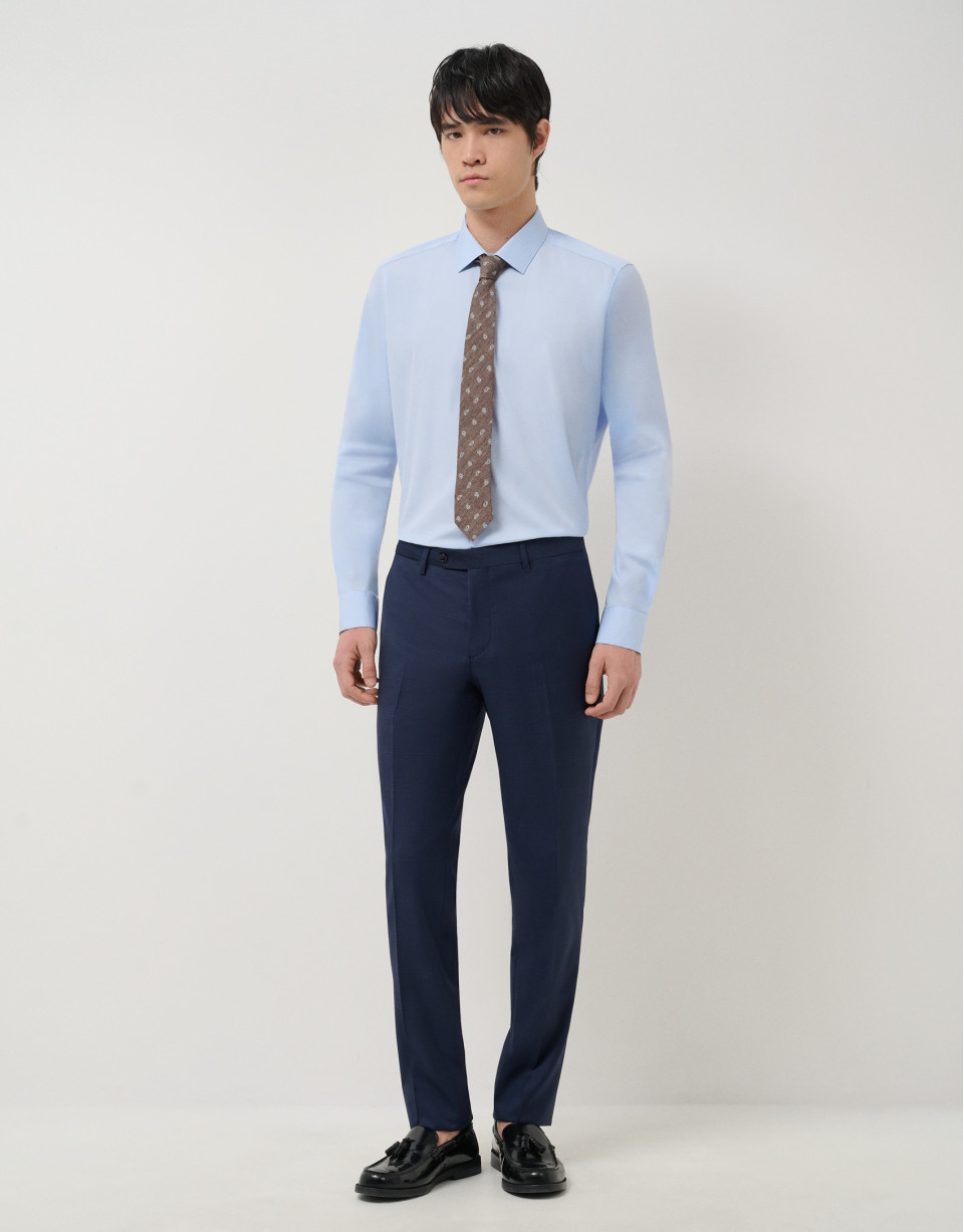 Camisa vestir celeste - Hombre - PV2025 | Roberto Verino