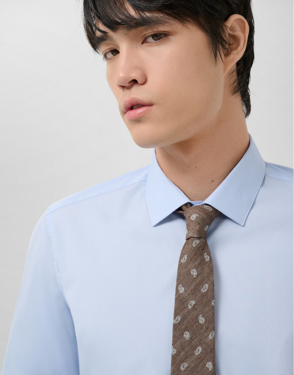 Camisa vestir celeste - Hombre - PV2025 | Roberto Verino