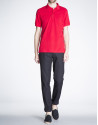 Polo rojo piqué 