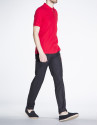 Polo rojo piqué 