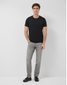 Black mercerised T-shirt - Gifts - AW2025 | Roberto Verino