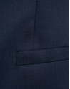 Chaleco de traje lana azul marino liso - Hombre | Roberto Verino