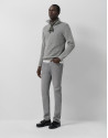 Jersey cuello envolvente color gris - Hombre | Roberto Verino