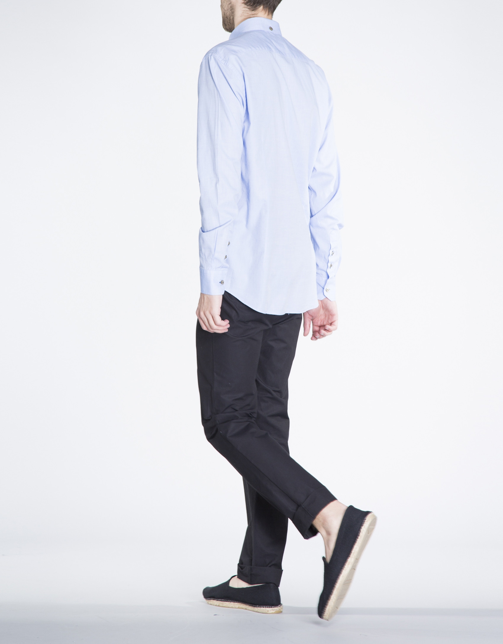Camisa azul sport sarga
