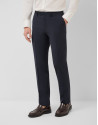 Navy dress trousers - Man - SS2026 | Roberto Verino