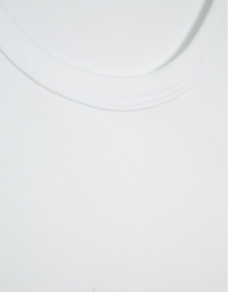 White ribbed waistcoat - Man - SS2026 | Roberto Verino