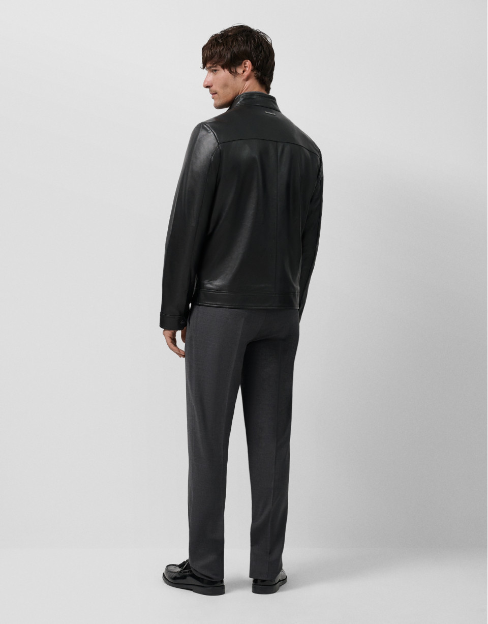 Dark gray dress pants - Man - AW2025 | Roberto Verino